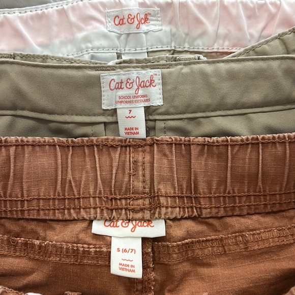 3 Pairs of Boys Sz. 7 Cat & Jack Shorts - Picture 5 of 5